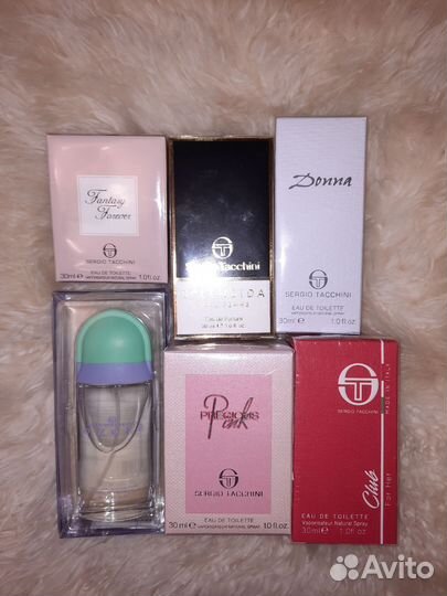 Духи Sergio Tacchini Сержио Таччини