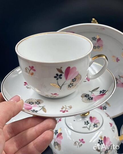 Редкий чайный сервиз лфз СССР