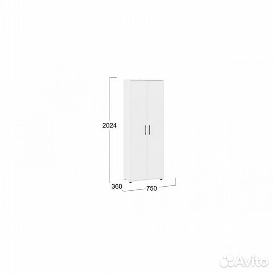 Шкаф комбинированный 