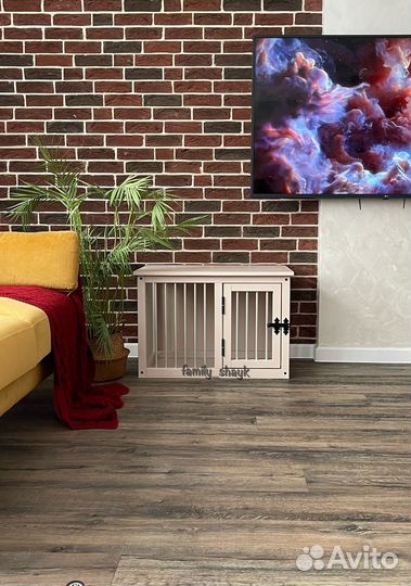 Интерьерная клетка для собак