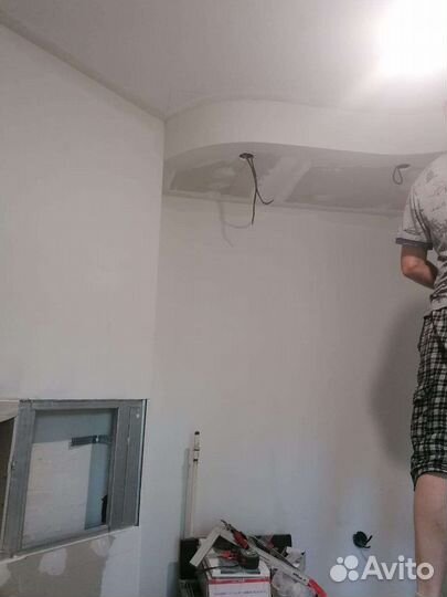 Работы с гипсокартоном