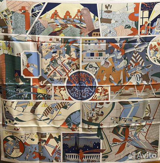 Платок Hermes silk оригинал