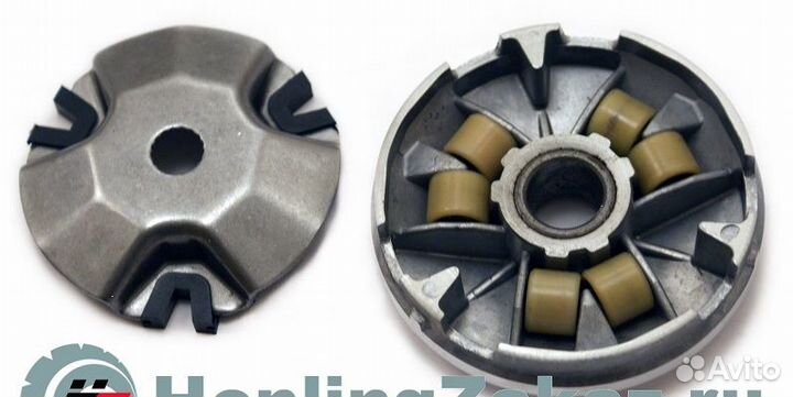 Вариатор комплект скутер Yamaha Jog-50/3KJ D-13мм