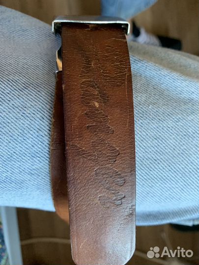 Кожанный ремень ranger