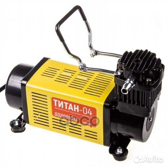 Компрессор металлический 100л/мин с крокодилами