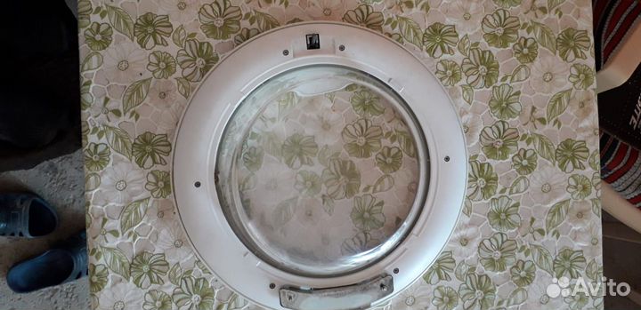 Дверца стиральной машины indesit W105TX EX