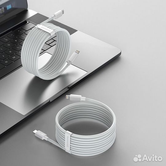 Кабель USB-C baseus Simple Wisdom Data Cable Kit