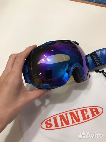Горнолыжная маска очки сноубордные