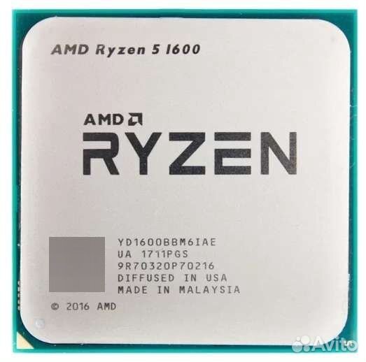Процессор Ryzen 5 1600 oem