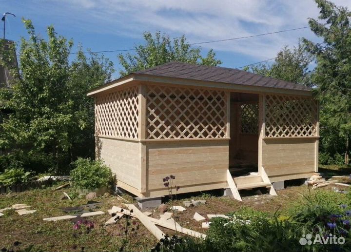 Красивые беседки