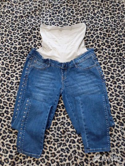 Джинсы на беременных 46-48 размера