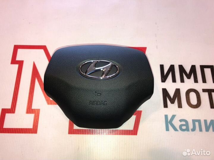 Подушка безопасности в руль передняя левая Hyundai