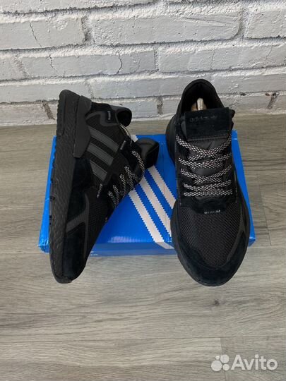 Кроссовки Adidas Nite Jogger черные