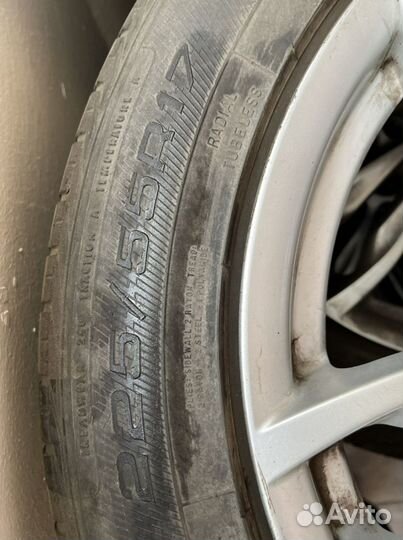 Колеса в сборе r17 BMW 225/55, разболтовка 5/120