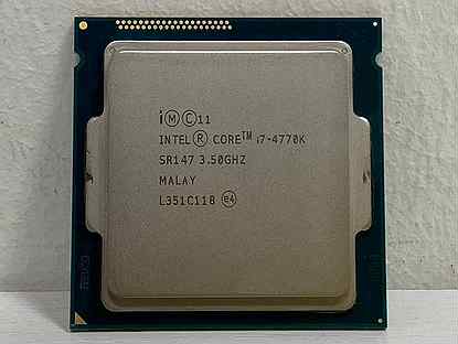 Процессор i7 4770k