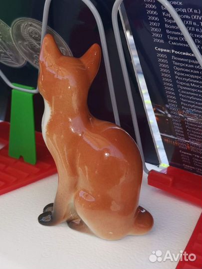 Статуэтка фарфоровая Лиса лфз