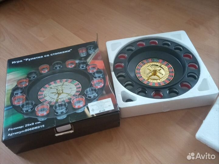 Рулетка со стопками
