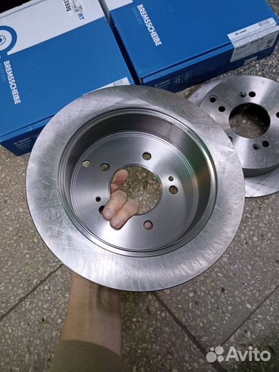 Диск тормозной задний Hyundai ix35, Santa Fe