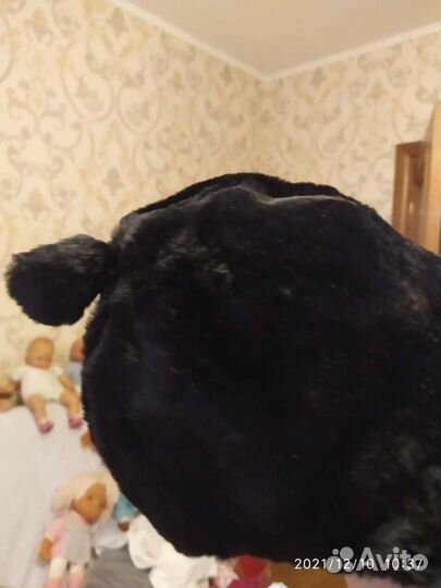 Шапка меховая из мутона детская года на 2-3