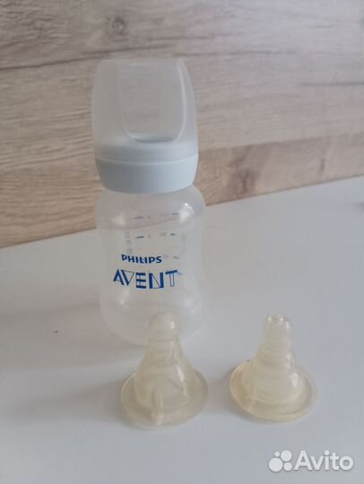 Молокоотсос philips avent и бутылочка