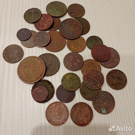 Медные царские монеты