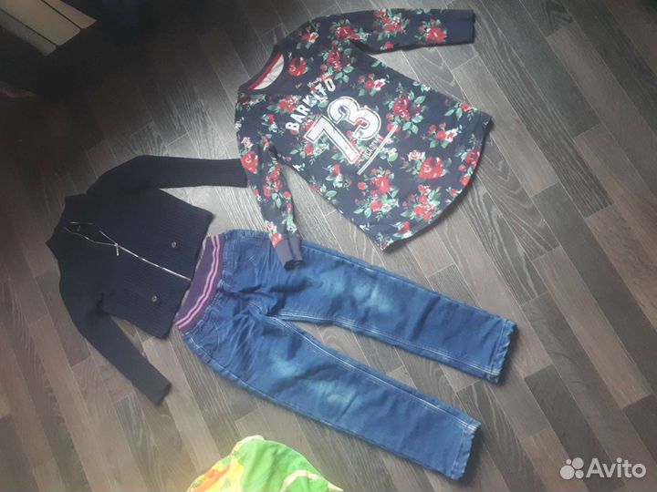 Пакет вещей на девочку 4-5 лет