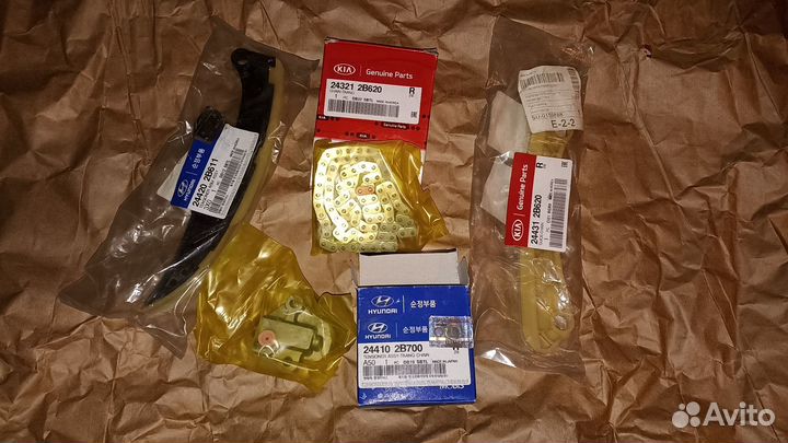 Оригинальный комплект грм Kia Ceed JD