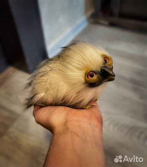 Кукла ручной работы. Птенец