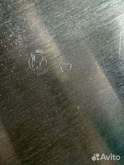 Новый поднос мельхиоровый, Кольчугино, СССР