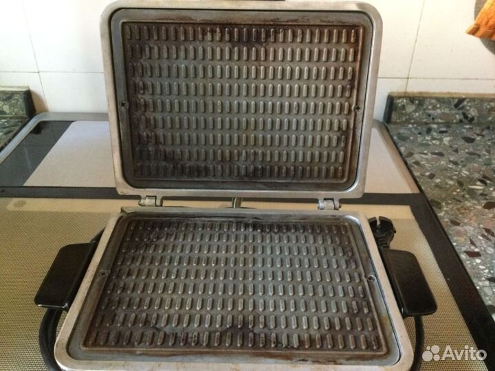 Вафельница гриль электрическая СССР Вильнюс регули