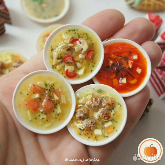 Еда для кукол. Кулинарная миниатюра