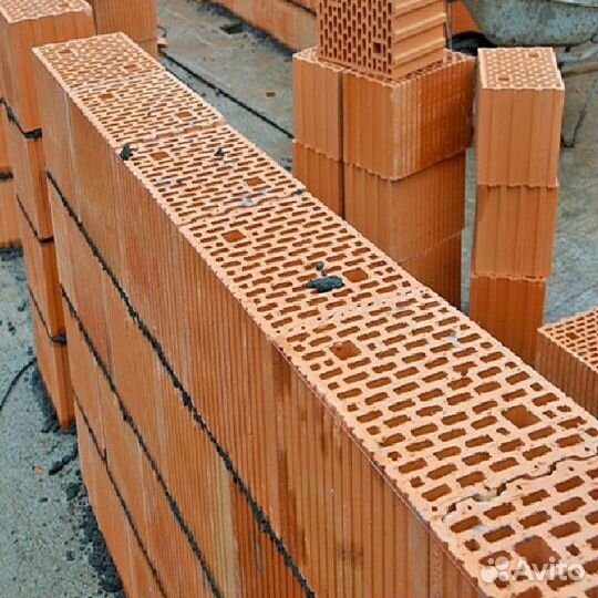 Керамические блоки. Доставка и разгрузка