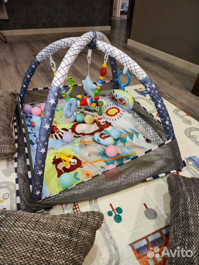 Детский игровой коврик складной