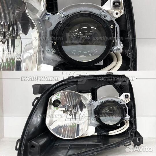 Переходная рамка для замены линз на Toyota Avensis