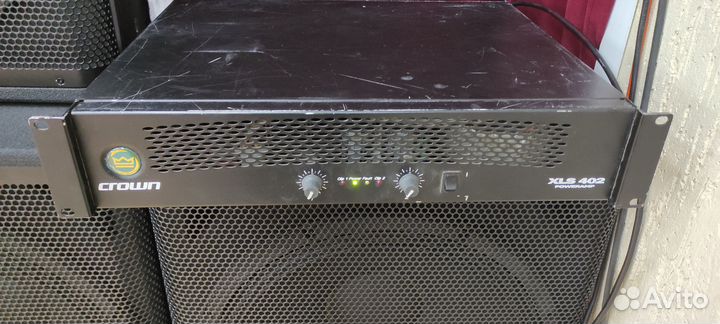 Усилитель мощности crown xls 402