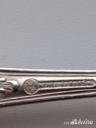 Набор вилки ложки ножи Зиш Классика мельхиор мнц