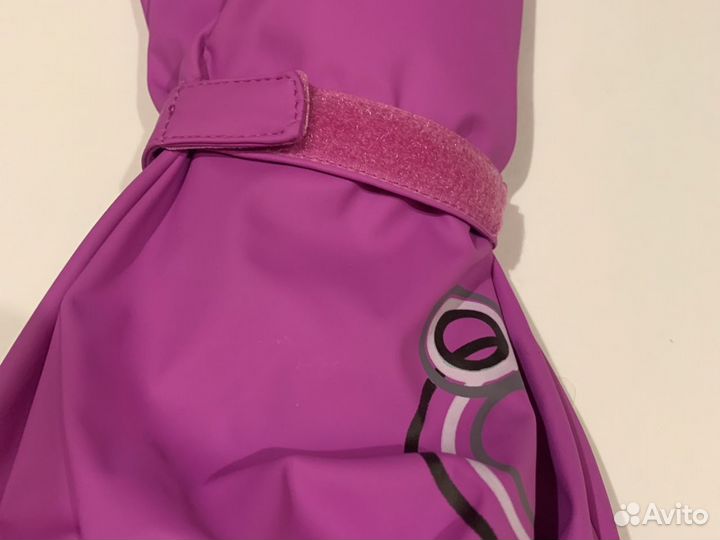 Варежки Рейма демисезонные непромокаемые, розовый