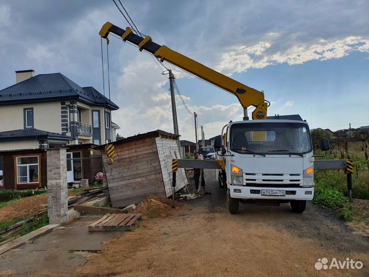 Isuzu Elf с КМУ, 2012