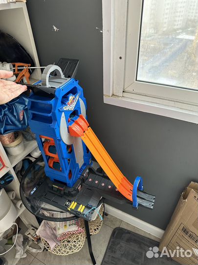 Hot wheels парковка гараж