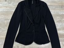 Женский чёрный лёгкий жакет пиджак Marc Cain