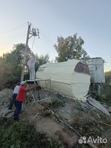 Утепление пенополиуретаном помещений