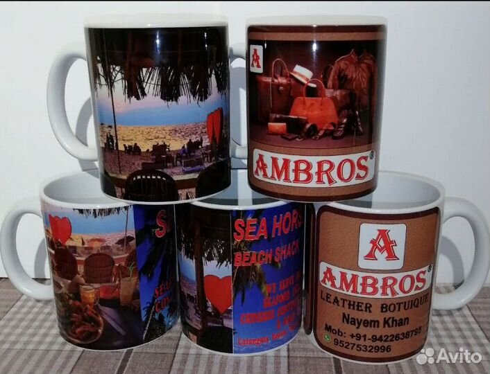 Фото печать на кружках, футболках