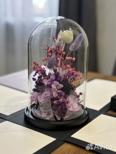 Цветы композиция в колбе