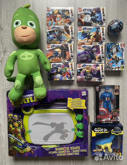 Пакет новых игрушек для мальчика
