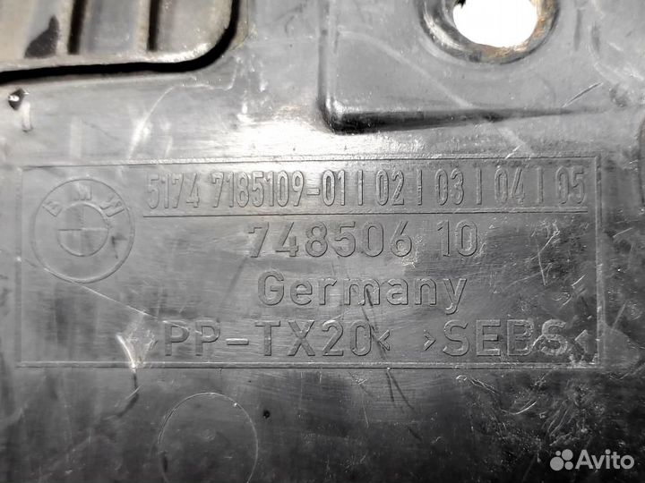 Воздуховод радиатора рест. BMW E60