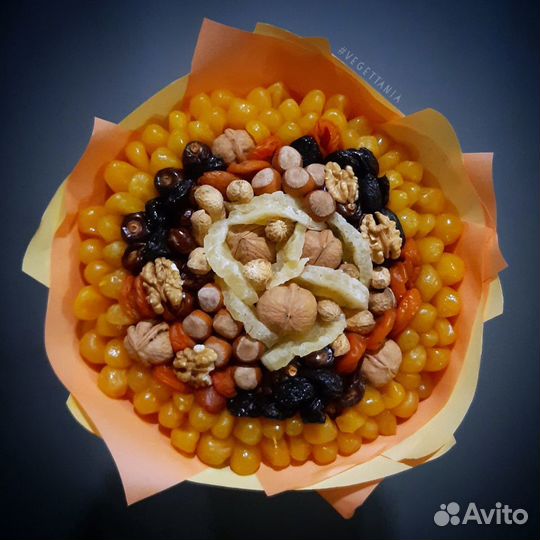 Букеты и корзины из сухофруктов. Съедобные букеты