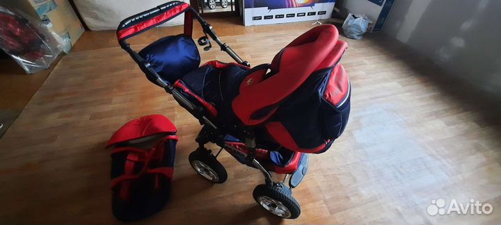 Детская коляска прогулочная летняя зимняя б/у