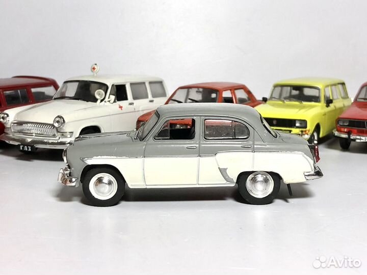 Модель автомобиля Москвич 407 деа 1:43