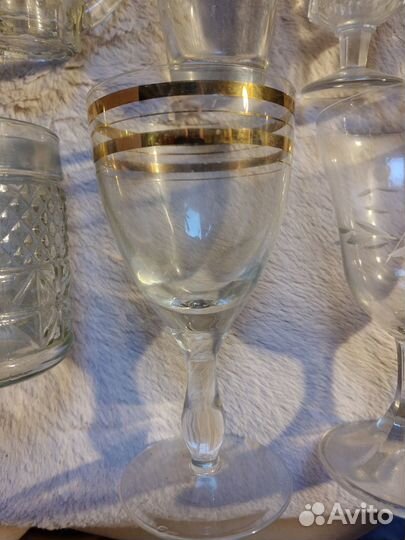 Бокалы фужеры рюмки СССР
