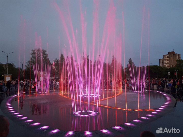 Светомузыкальный фонтан
